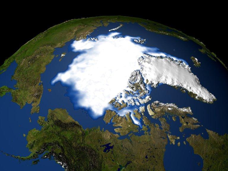 Sea Ice Minimum Extent for 1979-2003