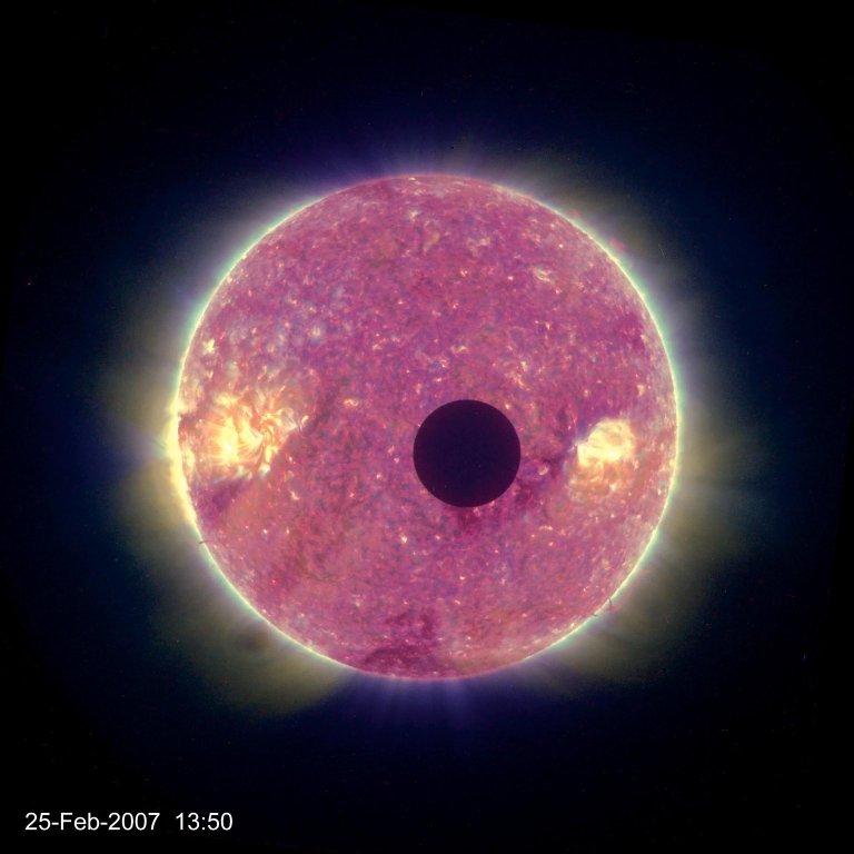 STEREO Sees Lunar Transit