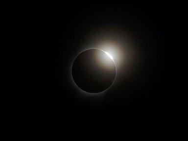 2008 Solar Eclipse Diamond Ring