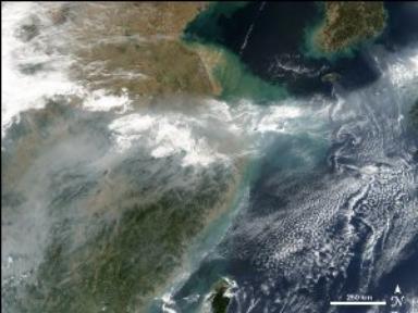 Particle Pollution in Eastern China