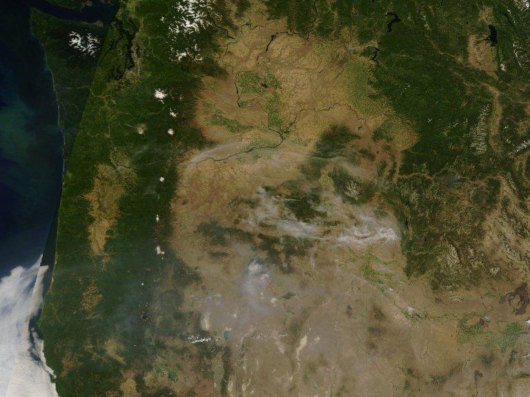 Fires in Oregon