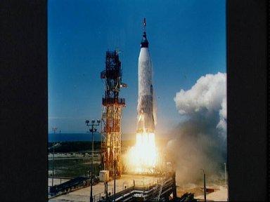 Mercury-Atlas 3 liftoff